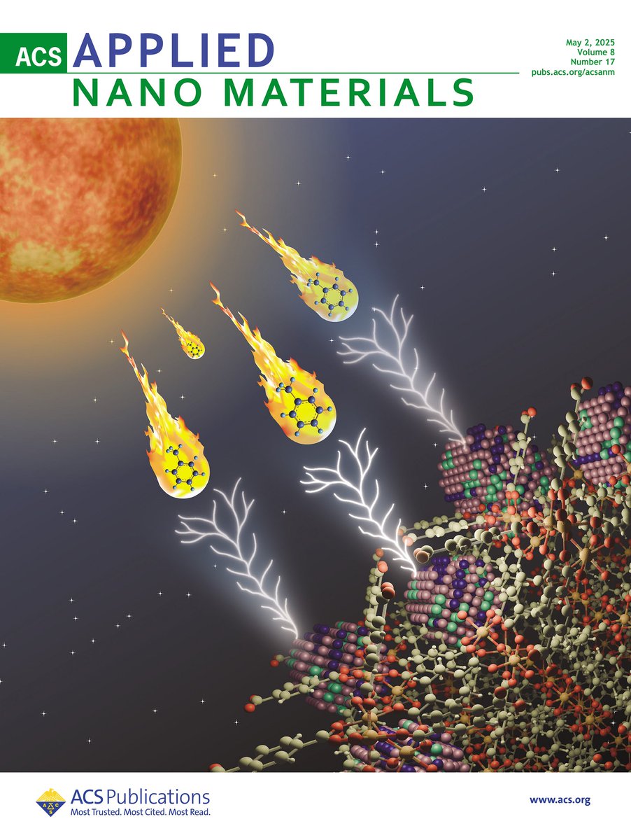 Saumyaranjan Panda (@pndsaumyaranjan) on Twitter photo Thrilled to share, my recent work on selective oxidation of toluene by C-H bond activation using O2 as green oxidant is selected for front cover page in ACS Applied Nano Materials Vol. 8 No. 17 - ACS Publications doi.org/10.1021/acsanm…
<a href="/nitrourkela/">NIT Rourkela 🇮🇳</a> <a href="/ACSPublications/">ACS Publications</a> #MyACSCover Thrilled to share, my recent work on selective oxidation of toluene by C-H bond activation using O2 as green oxidant is selected for front cover page in ACS Applied Nano Materials Vol. 8 No. 17 - ACS Publications doi.org/10.1021/acsanm…
<a href="/nitrourkela/">NIT Rourkela 🇮🇳</a> <a href="/ACSPublications/">ACS Publications</a> #MyACSCover