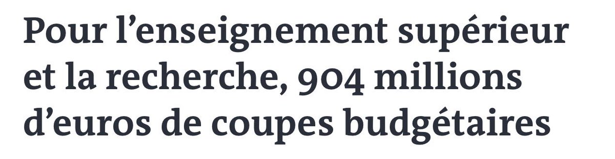 … il y a 1 an, cet escroc a amputé le budget des chercheurs français de 904 millions d’euros 🥱 #NéAvantLaHonte