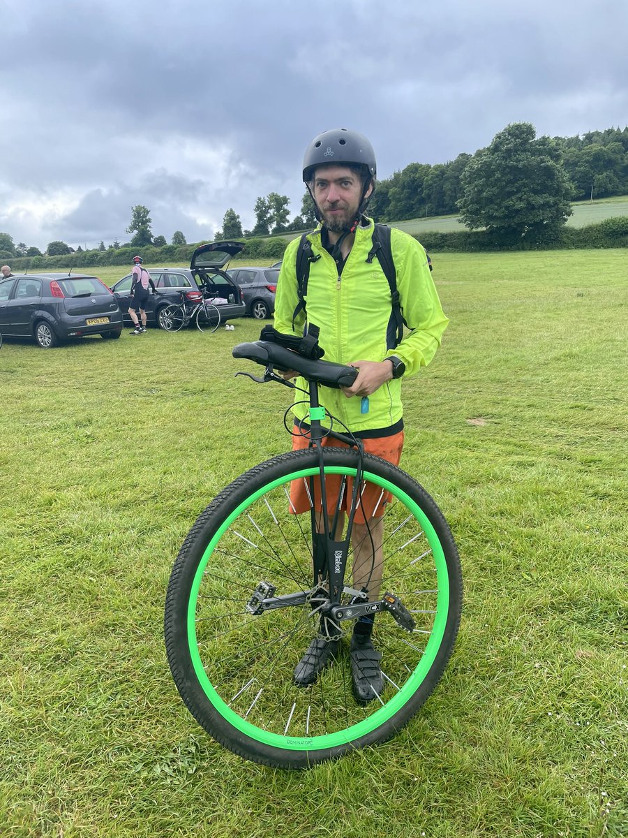 This absolute legend joined our 2024 sportive! We were so chuffed to meet him. Where does your cycling take you? Riding solo? Riding with friends? We love hearing your stories. Please join us next month; we’d love to see you 😊💚