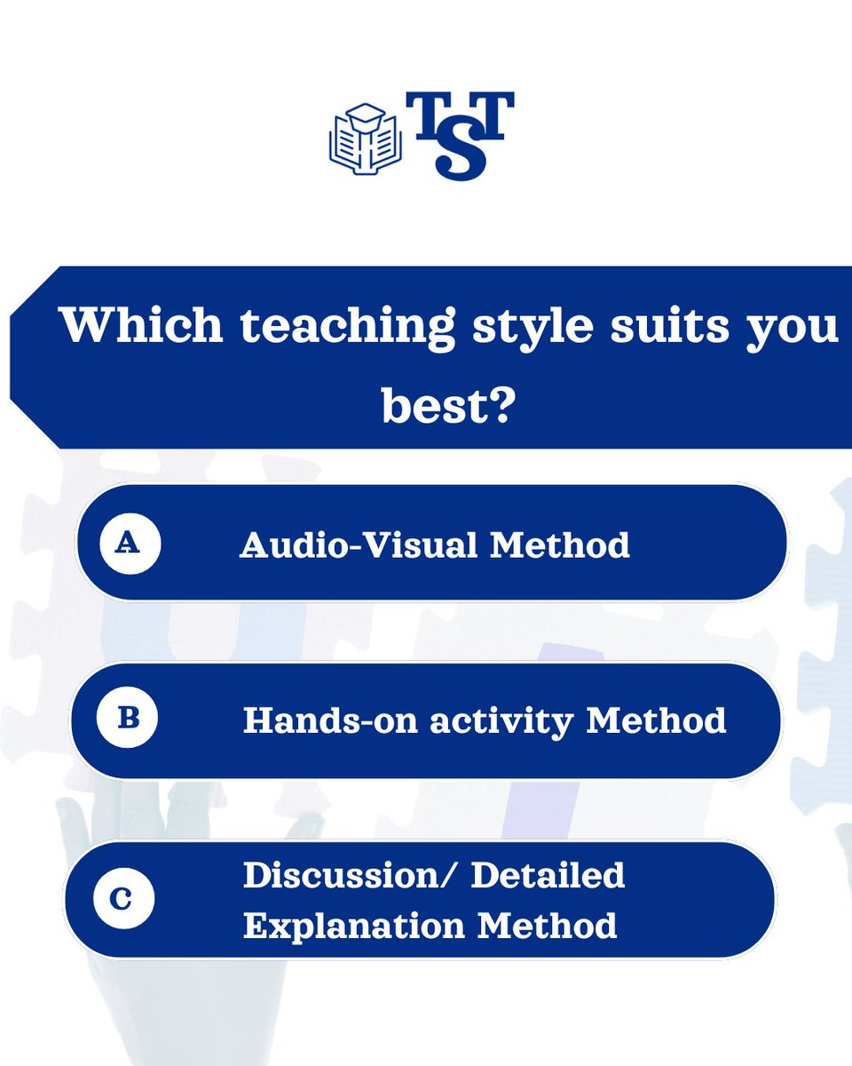 tskilltest's tweet image. Take our quiz and discover your teaching style!

 #TeachingQuiz #TeacherSelfDiscovery #TeachingStyles #Teacherskilltest