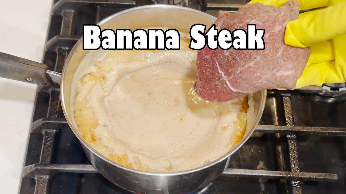 Banana Steak: youtu.be/zJ0BO6jRnOQ