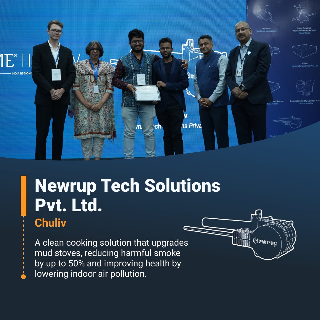 Meet the 2025 ASME ISHOW India Awardees! 🇮🇳

After two days of live pitching, engineering reviews, and inspiring innovation at T-Hub Hyderabad, three outstanding ventures are selected to join the 2025 ASME ISHOW cohort!