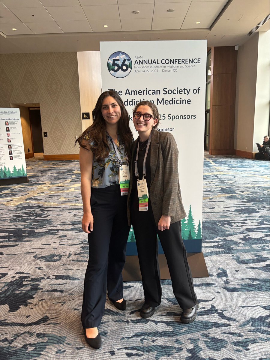 HannahBard75's tweet photo. Repping @BUSurgEquity at #ASAM2025 with @_kayleemccord last week! Had a great time sharing our work and learning in Denver! https://t.co/pHXDpvrc8s