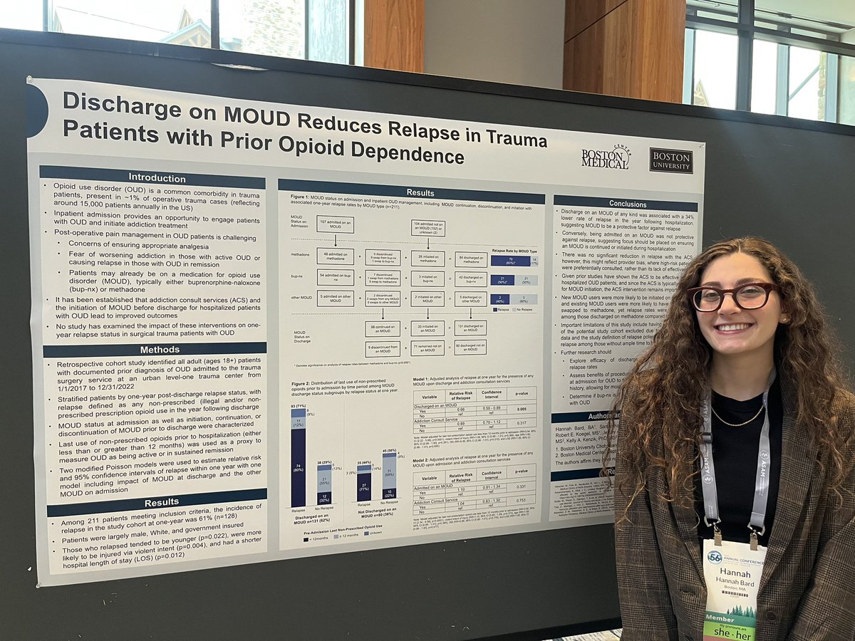 HannahBard75's tweet photo. Repping @BUSurgEquity at #ASAM2025 with @_kayleemccord last week! Had a great time sharing our work and learning in Denver! https://t.co/pHXDpvrc8s