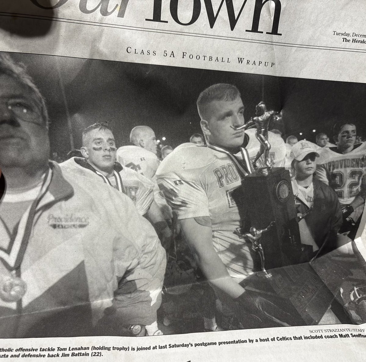 Providence Catholic Football (@celticsfootball) on Twitter photo Congratulations to <a href="/tlenahan12/">tom lenahan</a> ‘99 on his introduction to the Chicago Catholic League Hall of Fame!
☘️ 42 Game Varsity Starter
☘️ 3 Sport Athlete
☘️ All Conference, City & State
☘️ 2 Football & 2 Wrestling Championships as a Student-Athlete
☘️ Coached 2 Football State Champions Congratulations to <a href="/tlenahan12/">tom lenahan</a> ‘99 on his introduction to the Chicago Catholic League Hall of Fame!
☘️ 42 Game Varsity Starter
☘️ 3 Sport Athlete
☘️ All Conference, City & State
☘️ 2 Football & 2 Wrestling Championships as a Student-Athlete
☘️ Coached 2 Football State Champions