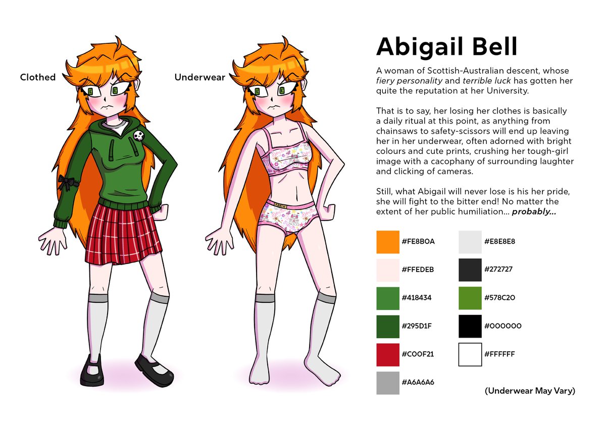 Another Abigail redesign has hit the towers
#euf #panties