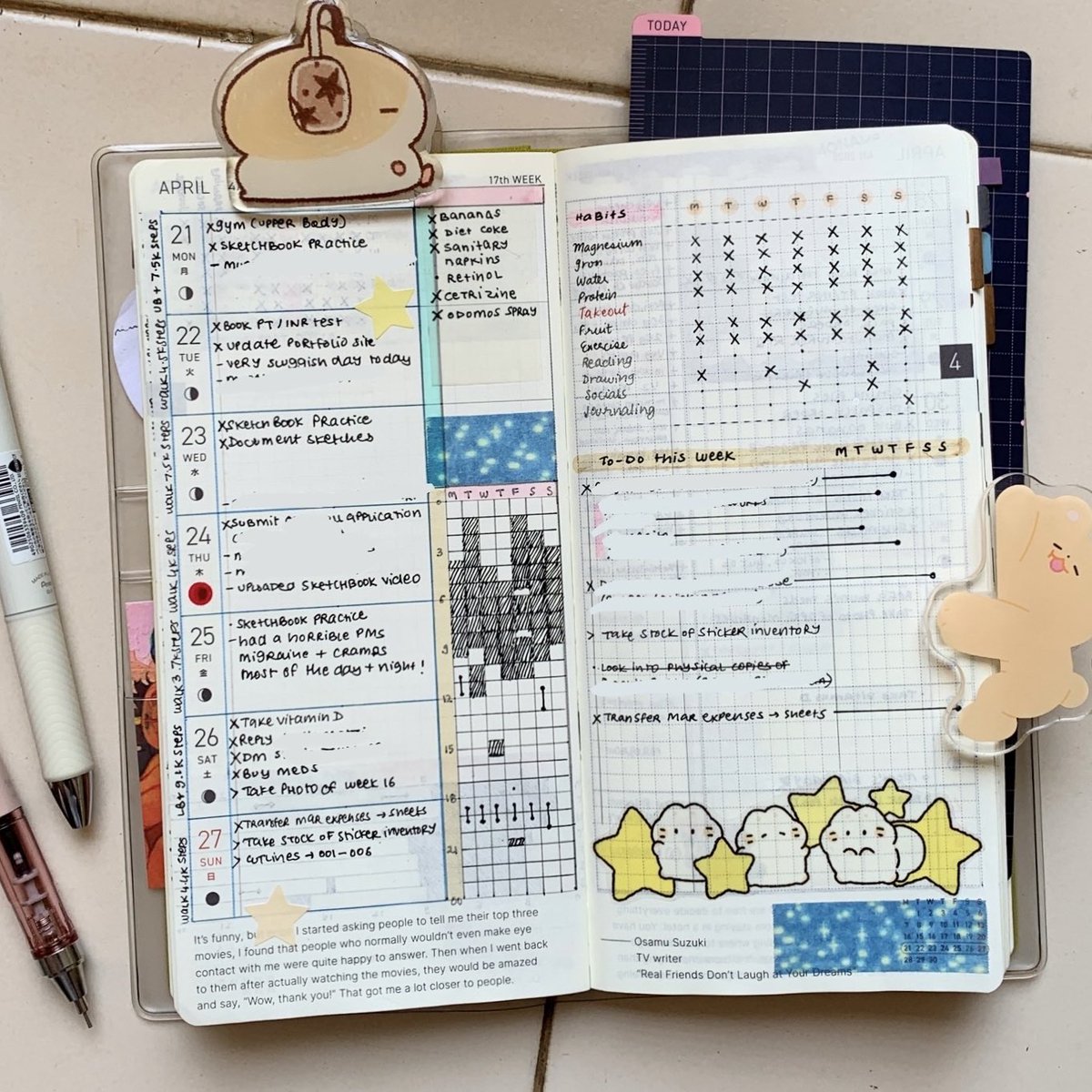 Another week, another spread 😌