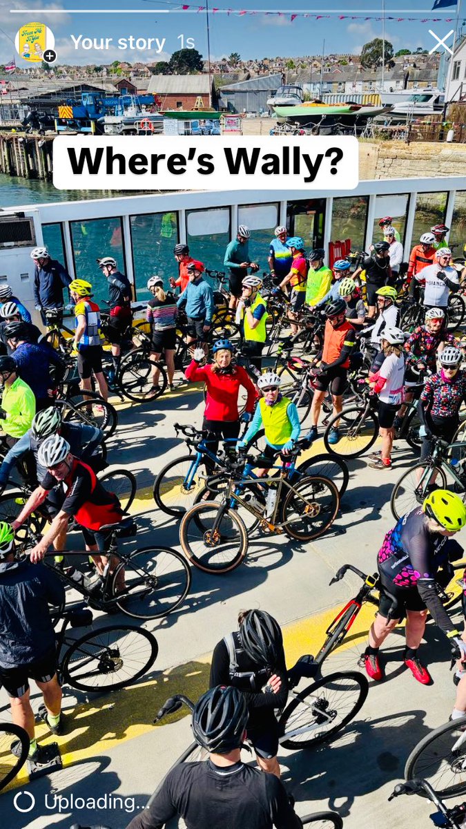 MY NEXT BIG CHALLENGE:
Yesterday I cycled round Isle of Wight. 🚴🚴‍♀️🚴‍♂️
65 miles and a million hills. 
I’ve trained all through the winter to do this. 
But it’s only training for my next big challenge in Sept. 
Any guesses what my Sept challenge is?