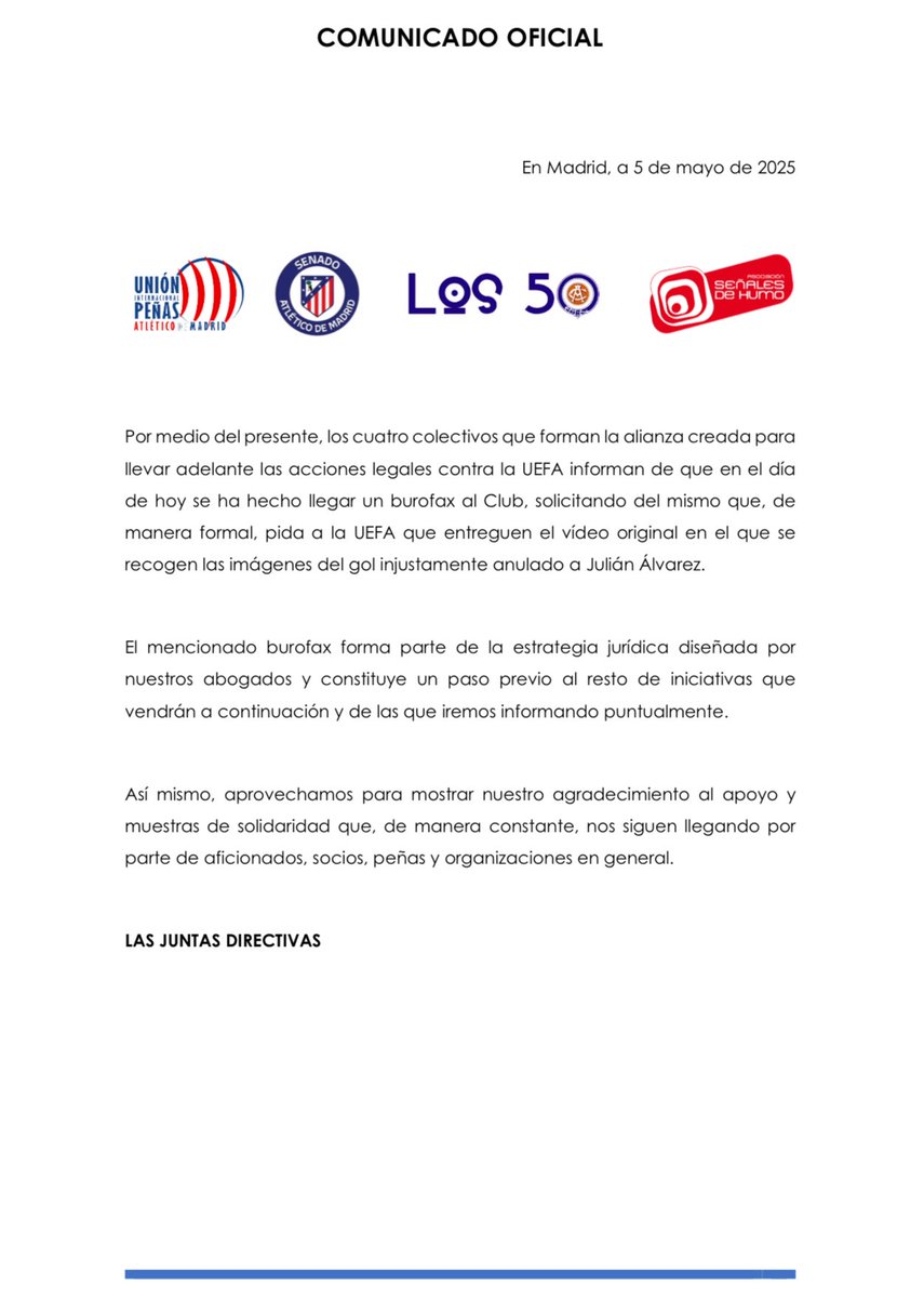 unionatm's tweet image. 📌 Comunicado Oficial