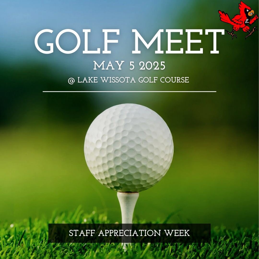 Come support our golf team as they play at 3:30!