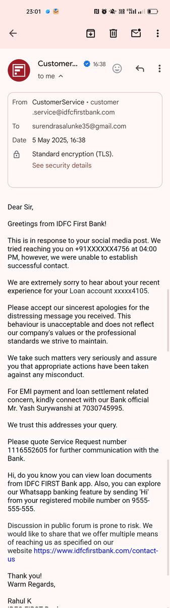 There is no Solution till now...still funding showing in account...
<a href="/IDFCFIRSTBank/">IDFC FIRST Bank</a> 
<a href="/RBI/">ReserveBankOfIndia</a>