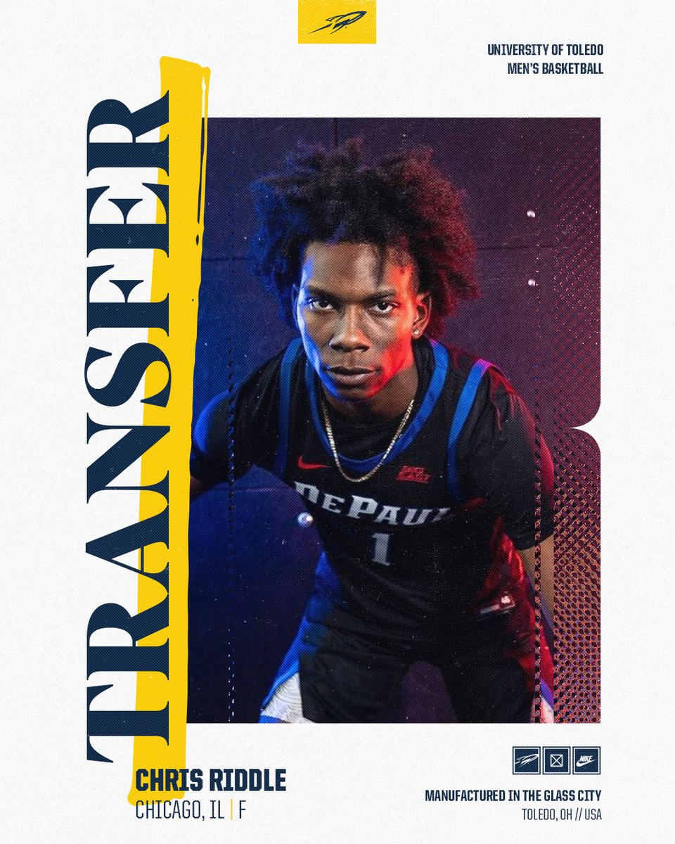 Toledo Men's Basketball (@toledo_mbb) on Twitter photo Welcome to the Glass City <a href="/christerrell42/">Chris riddle</a> !!
π΅ Played 19 games last year at DePaul
π‘ Three-star rated recruit by ESPN.com Three-star rated recruit by ESPN.com from Kenwood Academy HS & No. 4-rated player in Illinois by <a href="/suntimes_sports/">Sun-Times Sports</a>.
π°: Welcome to the Glass City <a href="/christerrell42/">Chris riddle</a> !!
π΅ Played 19 games last year at DePaul
π‘ Three-star rated recruit by ESPN.com Three-star rated recruit by ESPN.com from Kenwood Academy HS & No. 4-rated player in Illinois by <a href="/suntimes_sports/">Sun-Times Sports</a>.
π°: