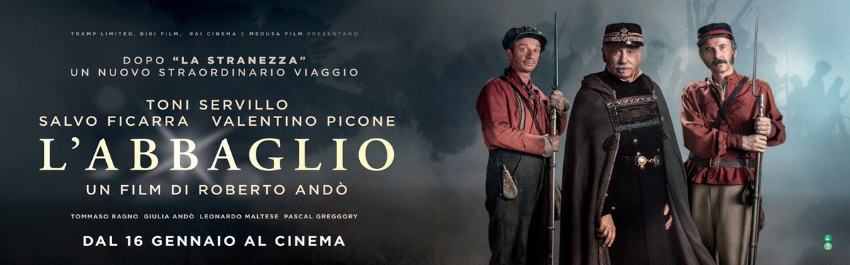raffamad81's tweet photo. Personalmente penso che Ficarra e Picone nei ruoli drammatici siano molto bravi. Il trio già rodato nel film La Stranezza qui racconta lo sbarco dei Garibaldini in Sicilia.
Consigliato
#Labbaglio https://t.co/d4wBLbIeok