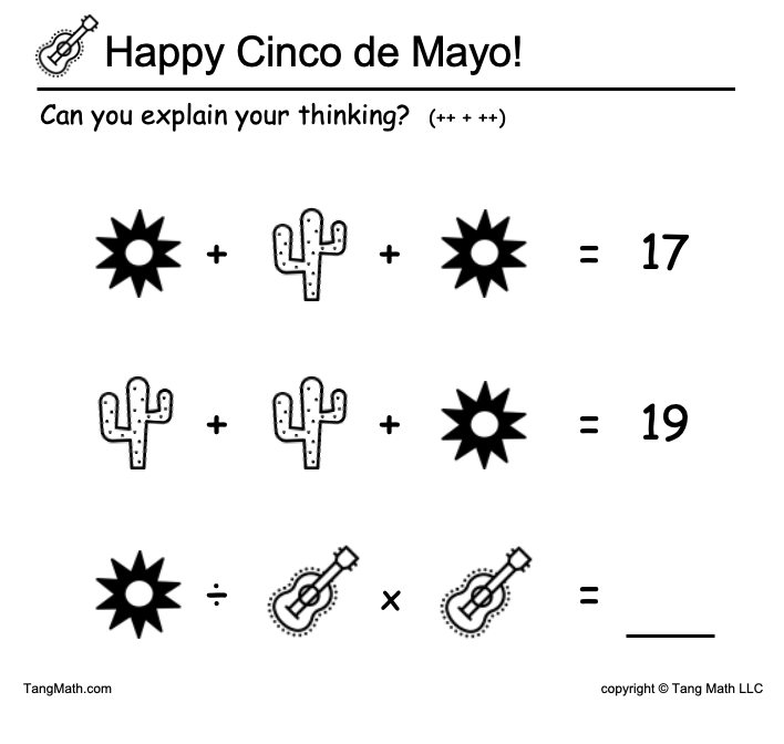 One final grade 5-6 problem! When kids are encouraged to reason and use mental math (!) from the earliest ages, problems like this are fast and fun. Enjoy!