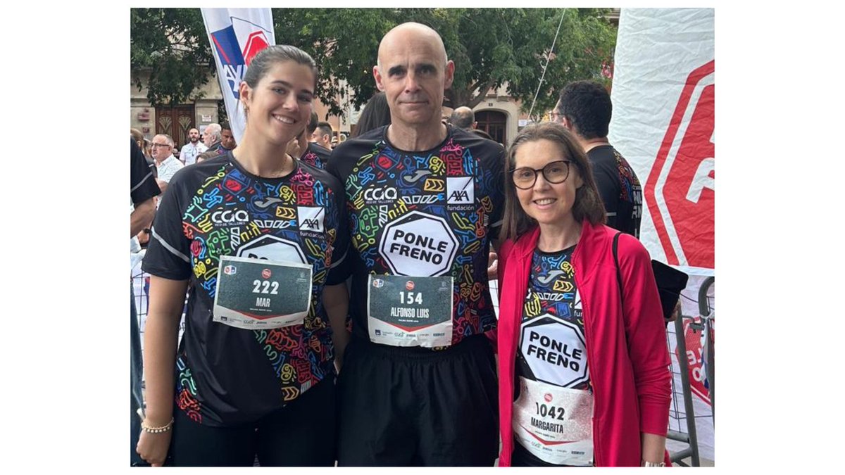 “No te pares, correr salva vidas”Más de 1000 corredor@s participamos en la carrera nocturna Ponle Freno Palma el pasado sábado, un evento solidario más allá de lo deportivo. Toda la recaudación es para las víctimas de accidentes de tráfico o para proyectos que ayuden a evitarlas