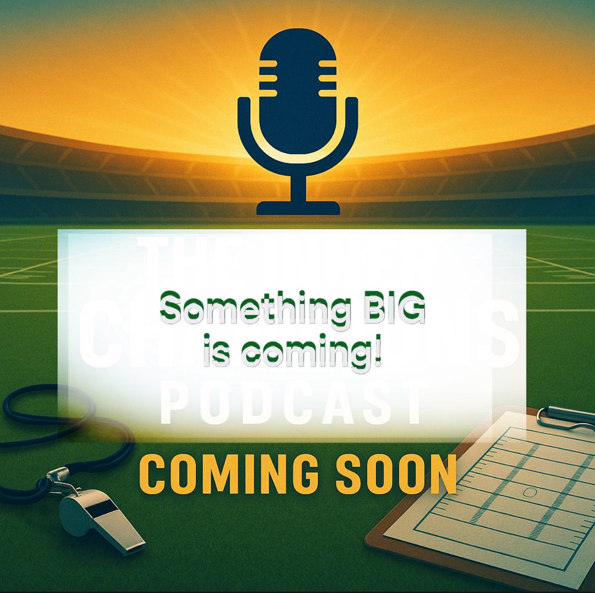 Coach_Feild's tweet photo. Get The 🍿 Ready 

‼️ New Podcast Coming Soon!‼️
FOLLOW, LIKE, SHARE 
• New Name 
• New Logo 
• New Brand
• New Days &amp; Times 
• New Ways You’ll Be Able To Listen 
__________________________________

• Hoping To Have It Be Launched In August Of 2025 https://t.co/lYlQSwih5D