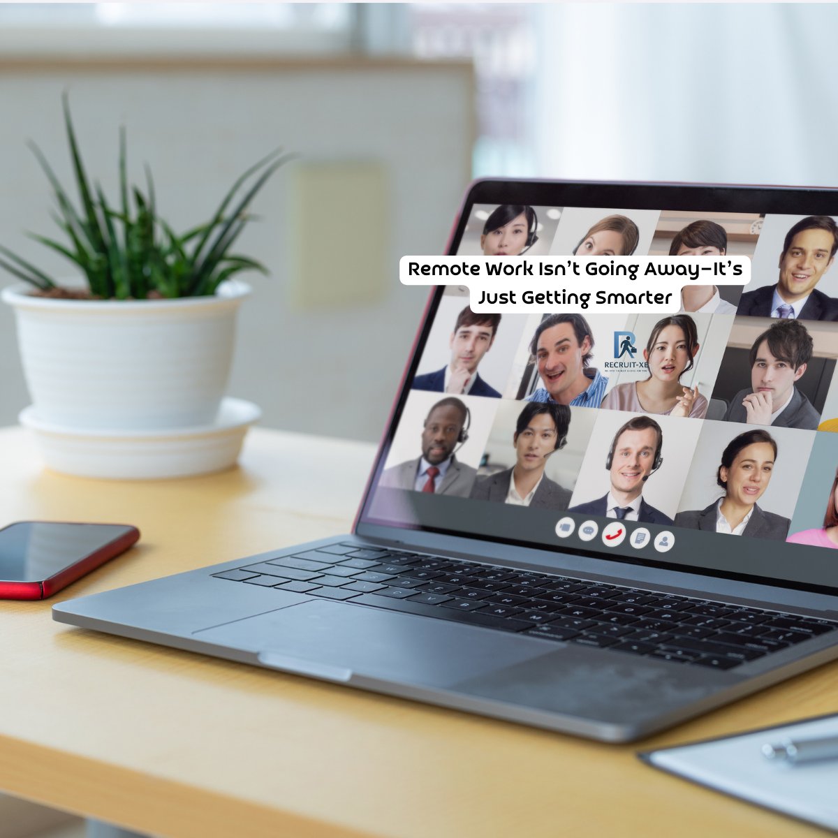 RecruitXe's tweet image. Remote work is no longer a trend — it’s a permanent shift, but it’s also evolving fast.
#RemoteWorkStrategy #FutureOfWork #DigitalTeams #SmartWorkplaces #WorkFromAnywhere