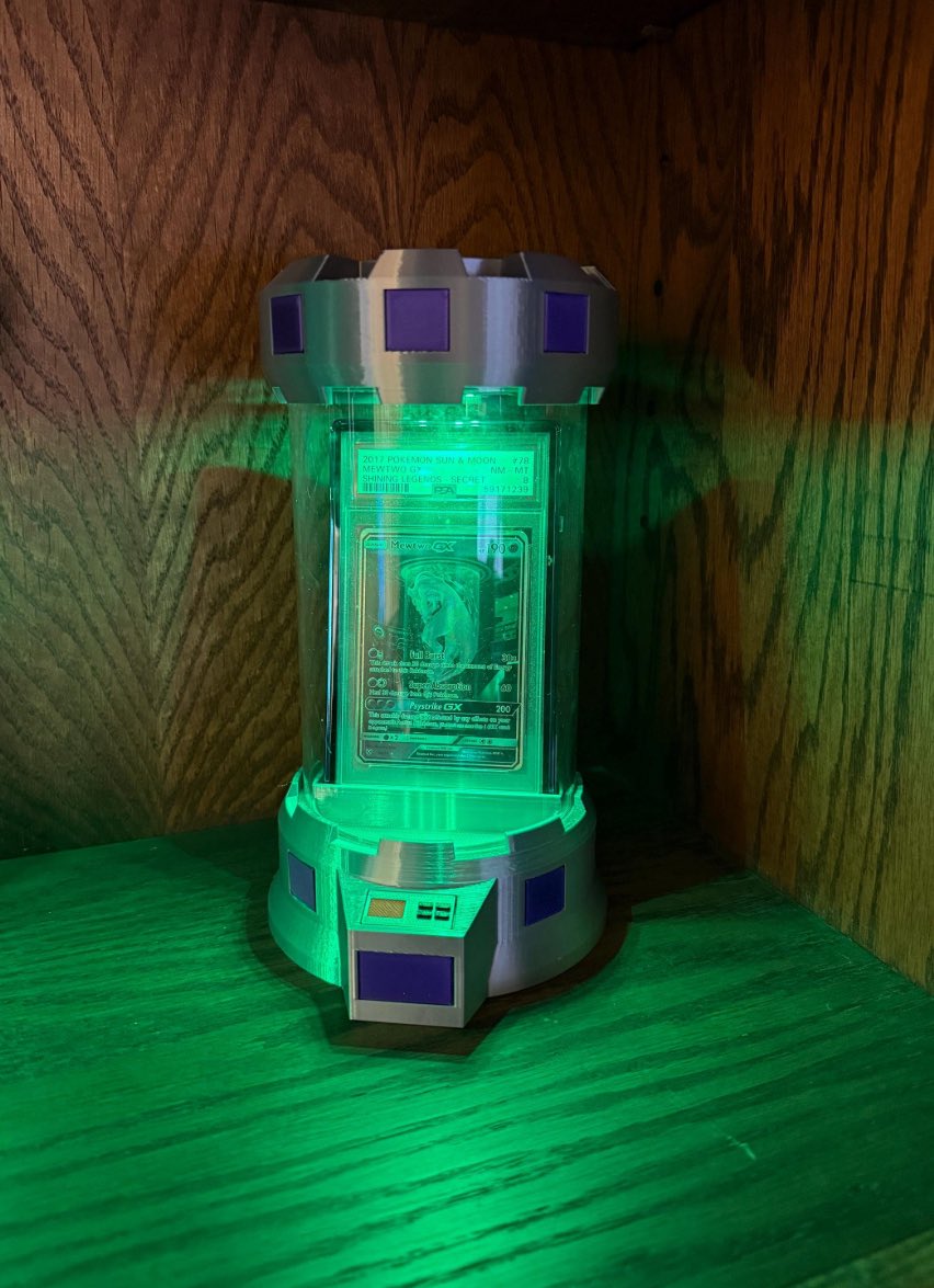 Symbiotic_Storm's tweet image. Big Giveaway! Giving away a Glory of Team Rocket Booster box, a Rocket stand a mewtube stand! To enter: Follow @Symbiotic_Storm & @coronetpokestop, like and retweet, and comment your favorite pokemon! #PokemonTCG #3DPrinting Ends 5/31/25
