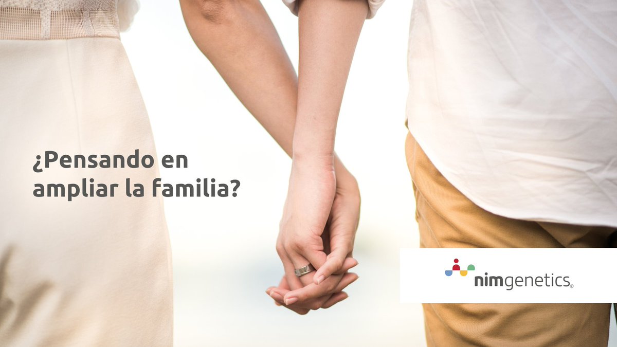 Para las que sueñan con ser madres🤰, cada paso las acerca a esa meta. Desde NIMGenetics las acompañamos con ReproNIM, un estudio de compatibilidad genética que predice el riesgo de una pareja de transmitir determinadas enfermedades a su descendencia.

➡️nimgenetics.com/estudios-genet…