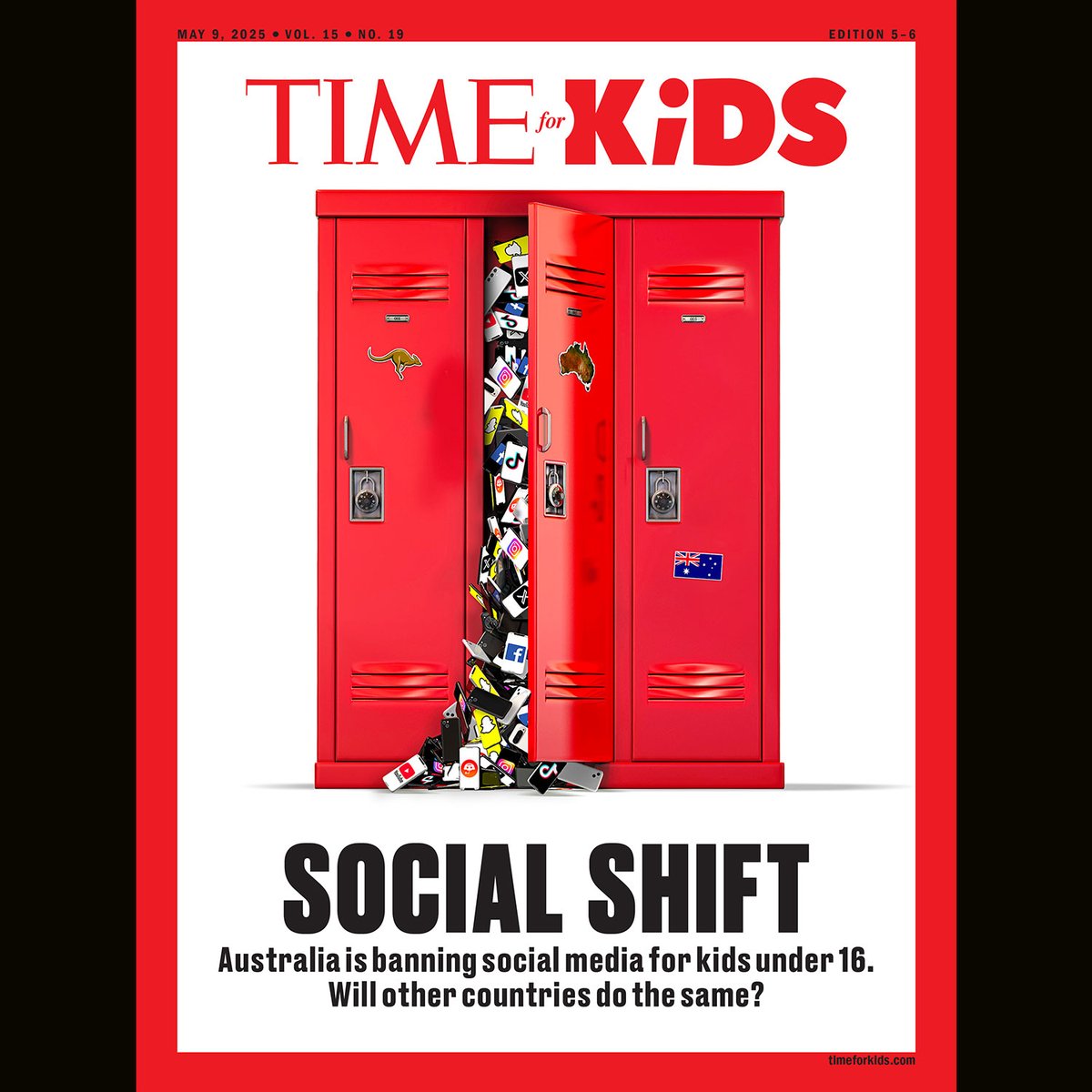 In December, Australia will implement a 16-year-old age limit for users of social-media platforms. Will other countries do the same? Read more about this first-of-its-kind law in the latest issue of TFK. (Plus: news, book reviews, movie previews, and a school-start-time debate!)