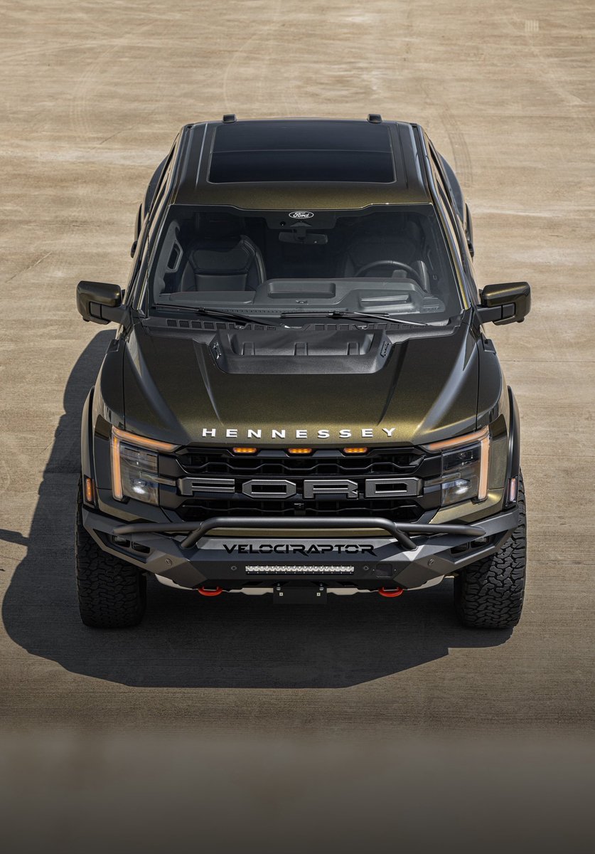 FOR SALE: Take on Monday head on with this #ShelterGreen VelociRaptor 600! This incredible looking truck is ready for immediate delivery anywhere in the world.

Loaded with power upgrades, Brembo brakes, off-road accessories, and more! Call our team today to park this iconic