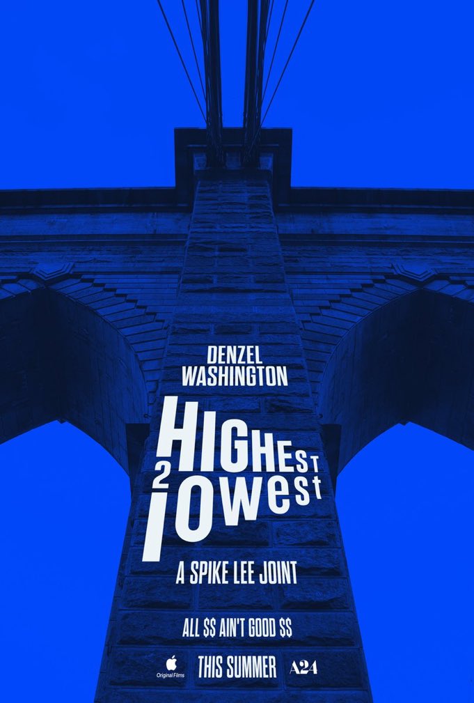 ScreenTalk's tweet image. First poster for Spike Lee’s ‘HIGHEST 2 LOWEST’ starring Denzel Washington.

Teaser drops tomorrow.