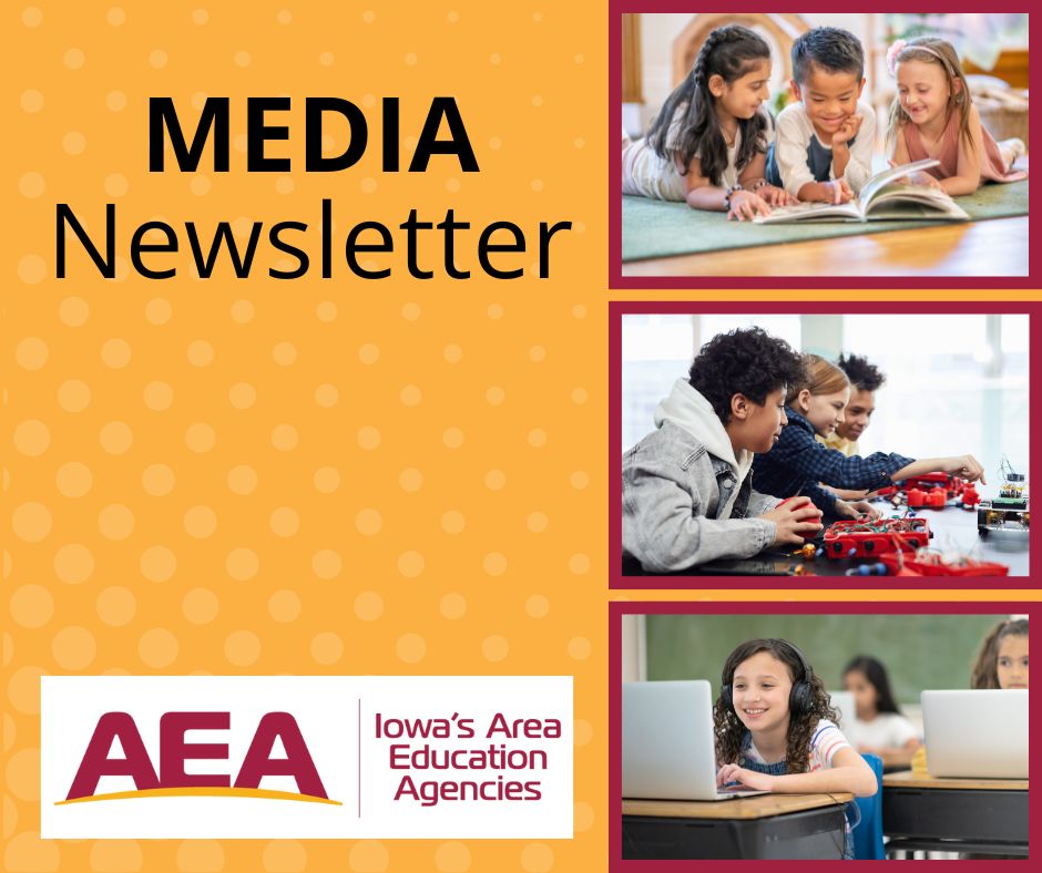 The Media newsletter is always filled with great resources. May's newsletter includes tips for integrating computer science in the classroom, fostering creativity, and empowering students to become creators and shapers of future technology! bit.ly/3Gz0MC8