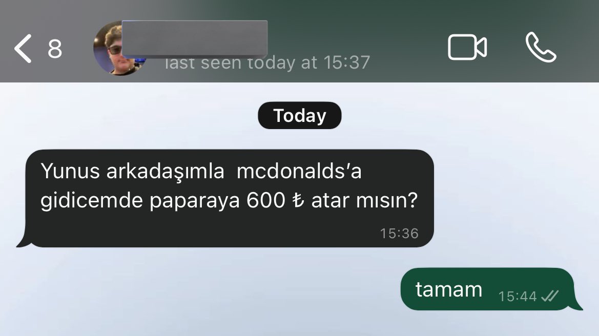 manitam olmadığı için kardeşimin manitasına para yediriyorum