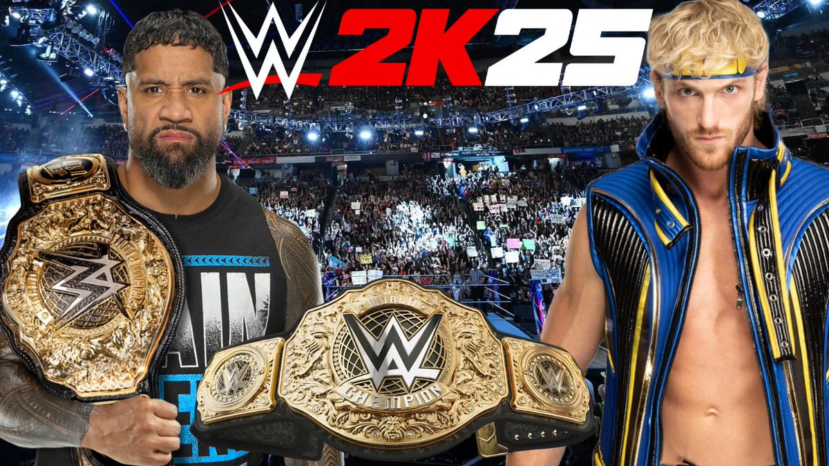 KickinItWitLeo's tweet photo. WWE 2K25 JEY USO VS LOGAN PAUL (WORLD HEAVYWEIGHT CHAMPIONSHIP) https://t.co/cjbpDnYQj6 via @YouTube Who Will Walk Out With The World Heavyweight Championship #WWERaw #jeyuso #loganpaul #WWEBacklash https://t.co/nlAvTEXe8J