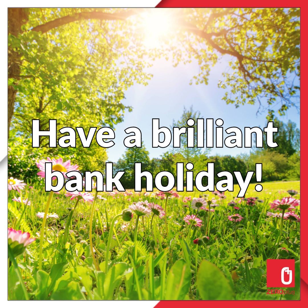 🌞Have a brilliant bank holiday from ZEROplus 🌞

#doorhardware #bankholiday #spring #may