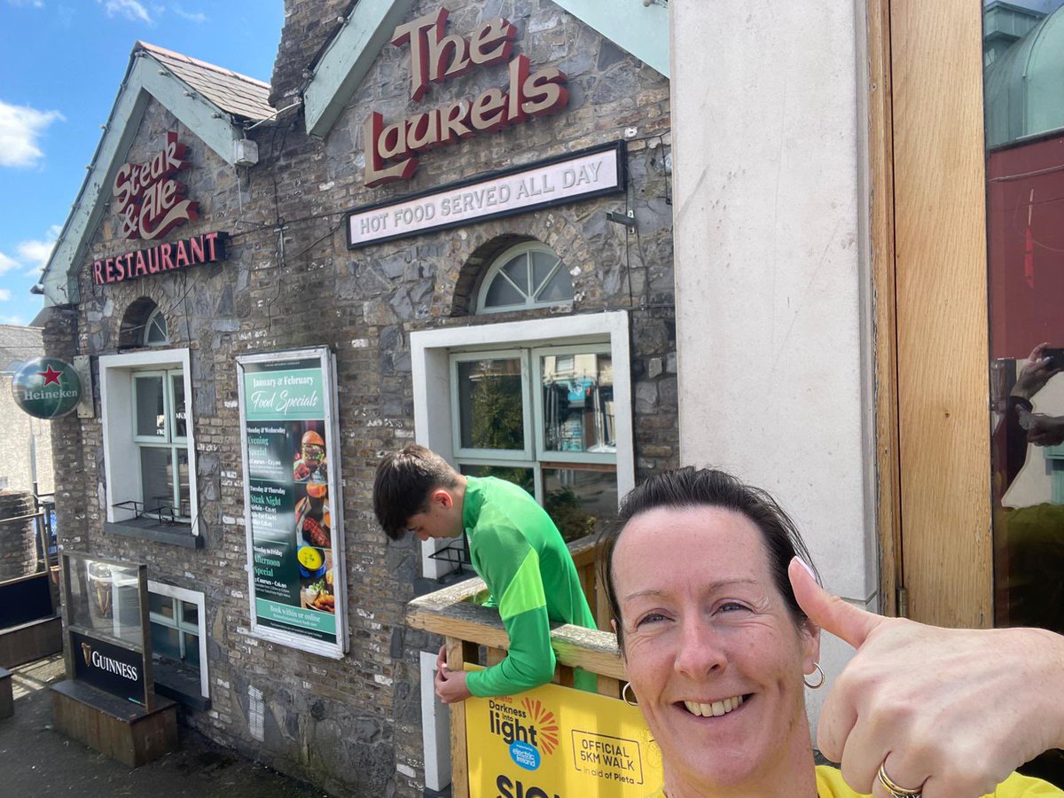 Darkness Into Light Corkagh Park (@dilcorkagh) on Twitter photo Thanks to The Laurels in Clondalkin for showing support! 💛 <a href="/PietaHouse/">Pieta</a> Thanks to The Laurels in Clondalkin for showing support! 💛 <a href="/PietaHouse/">Pieta</a>