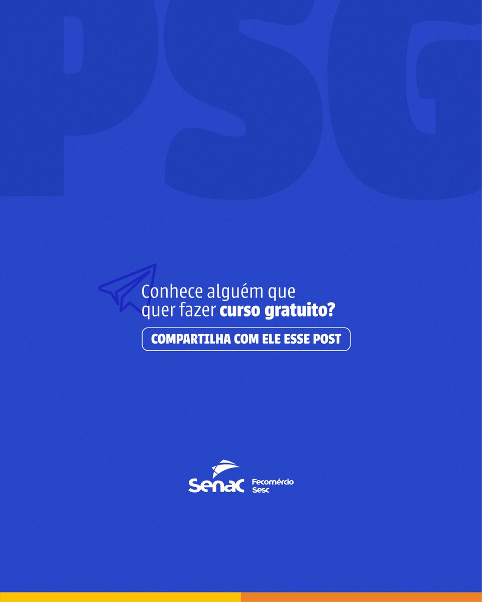 🚨 Atenção Boa Vista! 🚨
📄 Prepare sua documentação! O edital do PSG já está disponível!

🔗 Mais informações: app.rr.senac.br/psg/#/consulta…