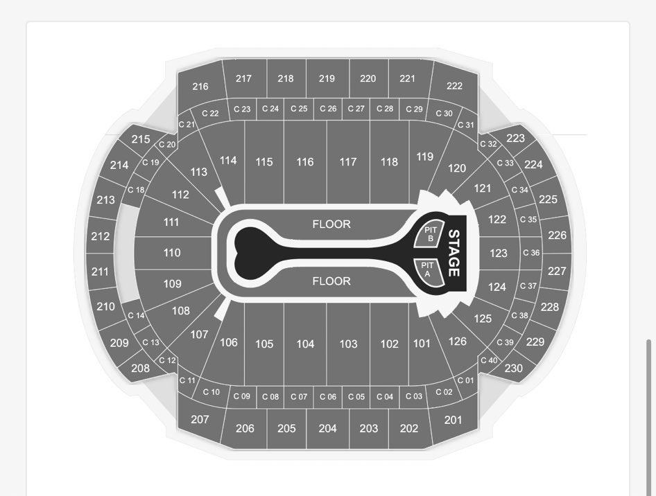 The American Heart Tour stage will be in the shape of a HEART! Check it out: