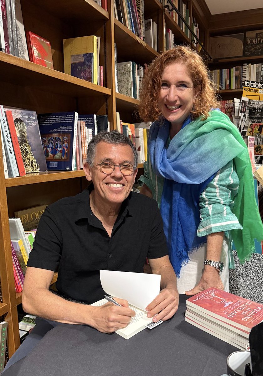 MonkfishBookPub's tweet image. You’ll find Nilton Bonder’s new book, Wedding at the Graveyard, in the window at ⁦⁦@BooksandBooks⁩ #CoralGables #Florida - where he had a reading/signing last night. #Kabbalah ⁦@MonkfishBookPub⁩