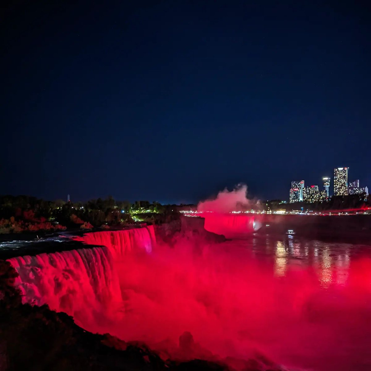 Niagara Falls USA (@niagarafallsusa) on Twitter photo In celebration of National Travel and Tourism Week, #NiagaraFalls will be illuminated red this evening from 10:30-10:45 p.m.
📸: Instagrammer belliniandsoda
<a href="/USTravel/">U.S. Travel</a> | #NTTW25 In celebration of National Travel and Tourism Week, #NiagaraFalls will be illuminated red this evening from 10:30-10:45 p.m.
📸: Instagrammer belliniandsoda
<a href="/USTravel/">U.S. Travel</a> | #NTTW25