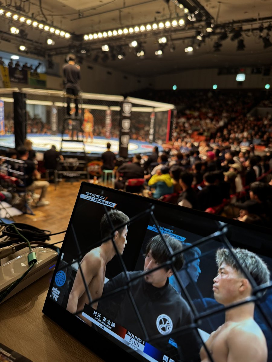 yuki_mma's tweet photo. 今日のDEEP最高だった
選手の皆さんお疲れ様でした！！

東京ドームの忘れ物は何年先になるか分からないけど必ず取り返しに行くぜ https://t.co/GlcmtU09HL