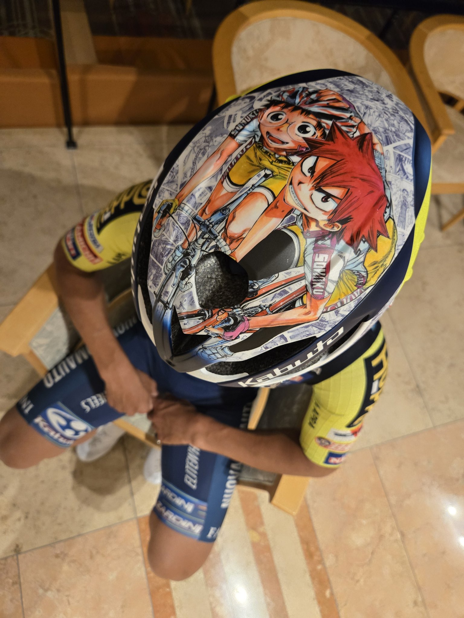 弱虫ペダル　ヘルメット　グッズセット　まとめ売り MIWA ARASHIRO on X: 