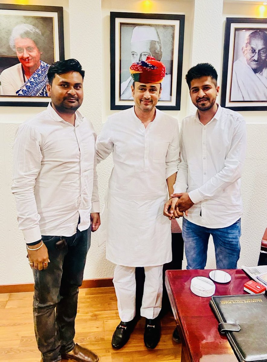 Ankit Gehlot (@ankitgehlotnsui) on Twitter photo गांधीवादी सिद्धांतों पर चलने वाले, सामाजिक सेवा के प्रति समर्पित आदरणीय बड़े भाई श्री सीताराम लांबा जी (राष्ट्रीय महासचिव – RGPRS, राजस्थान युवा बोर्ड के पूर्व अध्यक्ष, एवं पूर्व राष्ट्रीय सचिव – IYC) को जन्मदिवस की हार्दिक बधाई एवं शुभकामनाएँ।
<a href="/sitaramlamba/">Sitaram Lamba</a>
<a href="/IYC/">Indian Youth Congress</a> <a href="/nsui/">NSUI</a> गांधीवादी सिद्धांतों पर चलने वाले, सामाजिक सेवा के प्रति समर्पित आदरणीय बड़े भाई श्री सीताराम लांबा जी (राष्ट्रीय महासचिव – RGPRS, राजस्थान युवा बोर्ड के पूर्व अध्यक्ष, एवं पूर्व राष्ट्रीय सचिव – IYC) को जन्मदिवस की हार्दिक बधाई एवं शुभकामनाएँ।
<a href="/sitaramlamba/">Sitaram Lamba</a>
<a href="/IYC/">Indian Youth Congress</a> <a href="/nsui/">NSUI</a>