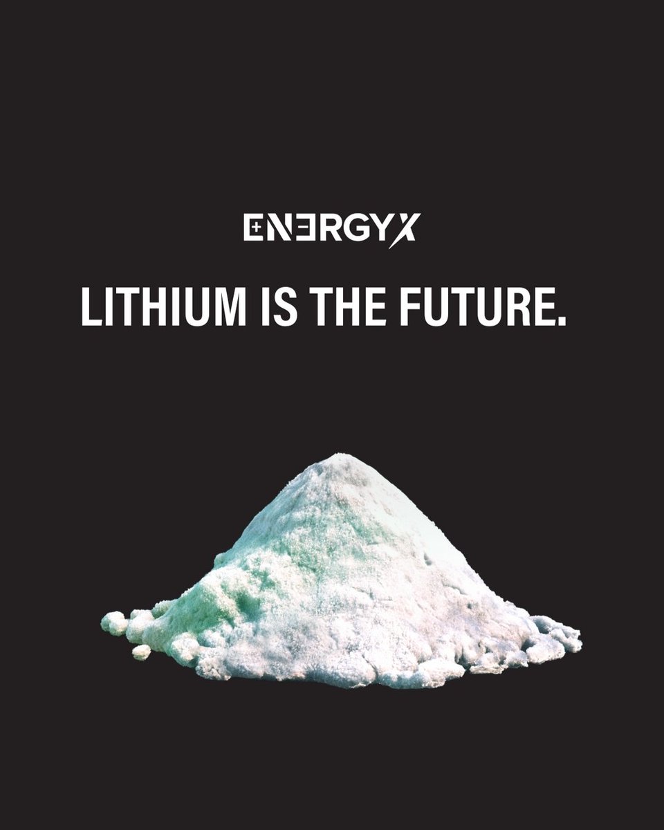 This one element is powering the next industrial revolution. ⚡️ 

#LithiumIsTheFuture #energyx #graphic #innovation #future