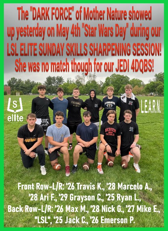 Yesterday, it was extremely humid, with a little rain, but that could not stop these 10 Studs from Sharpening their Skills! This was an awesome session &amp; all showed once again, that they can deliver in all conditions. Really proud of their "COMMITMENT 2 DOMINATE!” Videos soon!