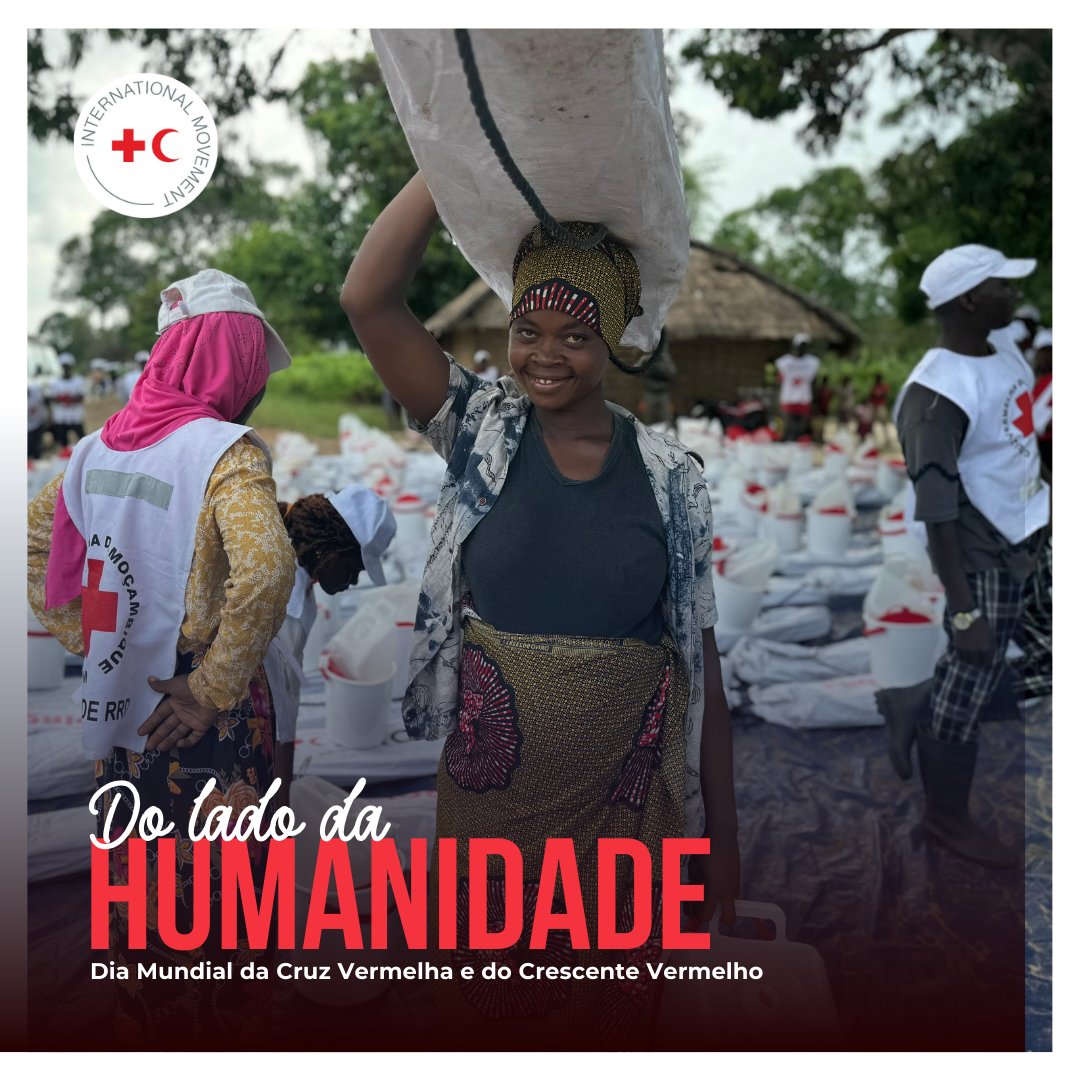 O 8 de Maio passou, mas o nosso compromisso #DoLadoDaHumanidade continua.
Gratidão a todos que celebraram este Movimento de solidariedade, coragem e acção.
Que o espírito solidário de ontem inspire os gestos de hoje e de amanhã.
#CruzVermelha #CrescenteVermelho