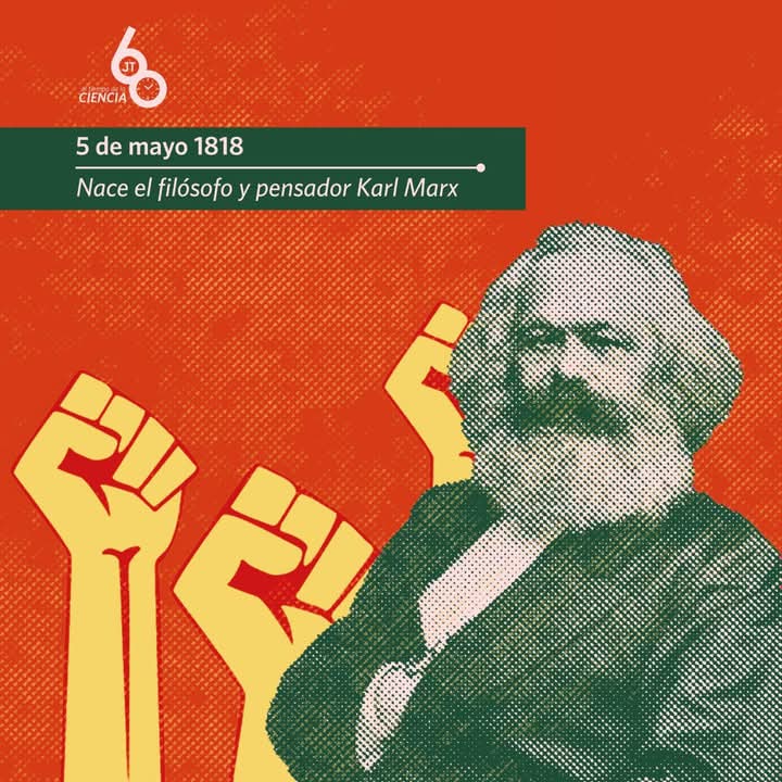 Karl Marx, Filósofo, historiador, sociólogo, economista y escritor, fundador del comunismo científico, de la filosofía del materialismo dialéctico histórico y de la economía política nació hace 207 años. ¡Gloria eterna al padre de nuestra ideología! #CienfuegosXMásVictorias