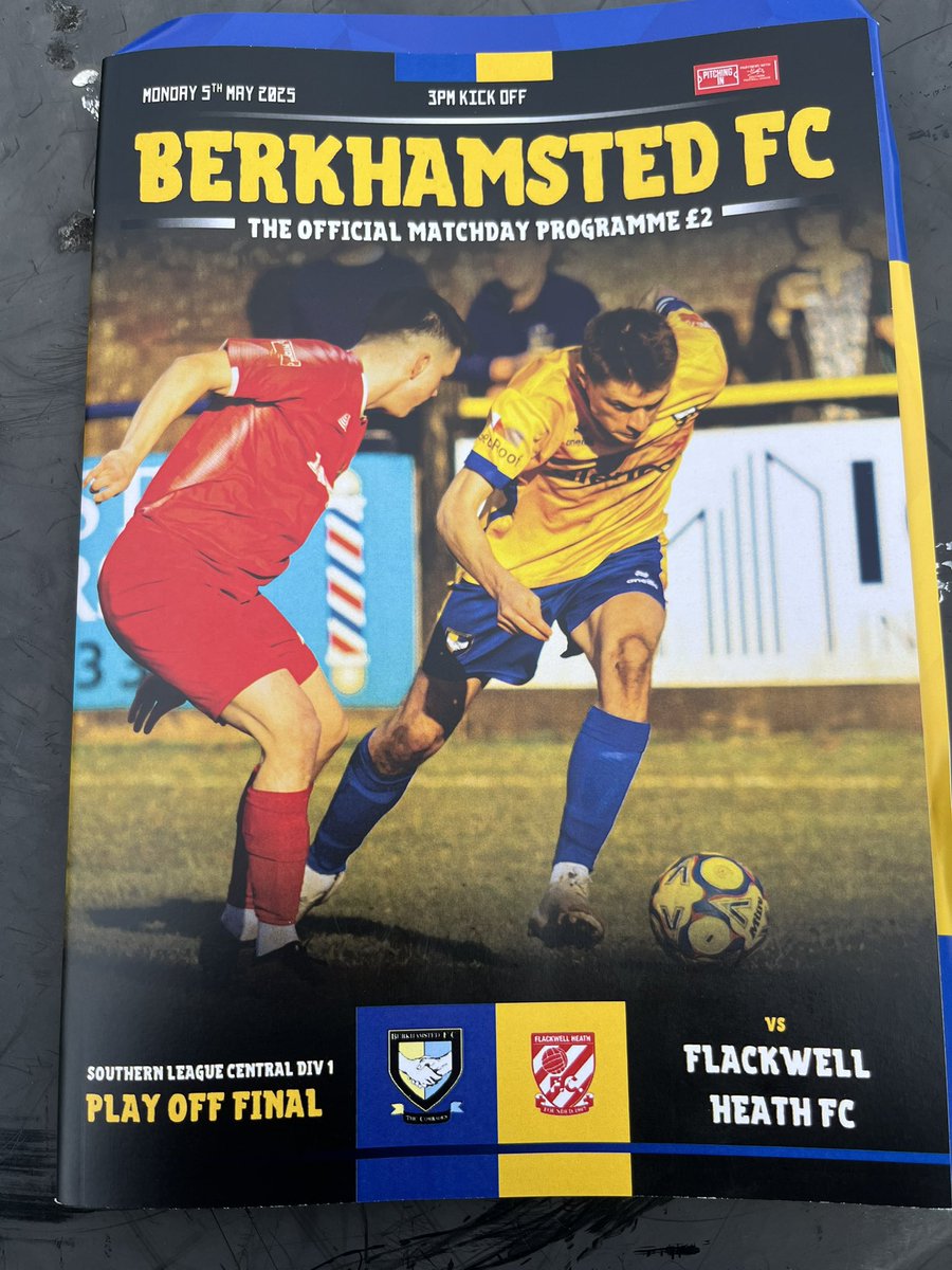 Andy Westlake (@andywestlake) on Twitter photo Today’s entertainment is the Southern League Central Div 1 playoff final. I went to school in Berkhamsted but equally have a connection to Flackwell via <a href="/cheshamutdlfc/">Chesham United FC Women</a> so looking forward to a cracking game! <a href="/PitchingIn_/">Pitching In</a> Today’s entertainment is the Southern League Central Div 1 playoff final. I went to school in Berkhamsted but equally have a connection to Flackwell via <a href="/cheshamutdlfc/">Chesham United FC Women</a> so looking forward to a cracking game! <a href="/PitchingIn_/">Pitching In</a>