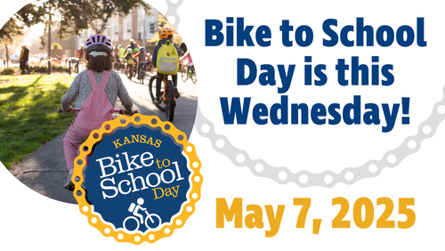 392Usd's tweet image. Eeeeeek! We're getting so excited for Bike to School Day on Wednesday. Come join the fun by participating with your fellow Bulldogs. See you soon! #biketoschool2025 #kancycle