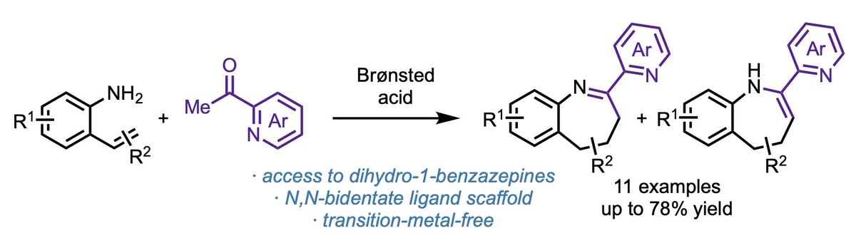 Engle Lab (@englelab) on Twitter photo Unexpected reactivity → simple access to dihydro-1-benzazepines! Now out in TL 🎉
Part of a special issue celebrating <a href="/SongLinLab/">Song Lin Lab</a>'s Tetrahedron Young Investigator Award 🏅 Big thanks to undergrad Letian + the whole team 🙌
tinyurl.com/2p5pd46h Unexpected reactivity → simple access to dihydro-1-benzazepines! Now out in TL 🎉
Part of a special issue celebrating <a href="/SongLinLab/">Song Lin Lab</a>'s Tetrahedron Young Investigator Award 🏅 Big thanks to undergrad Letian + the whole team 🙌
tinyurl.com/2p5pd46h