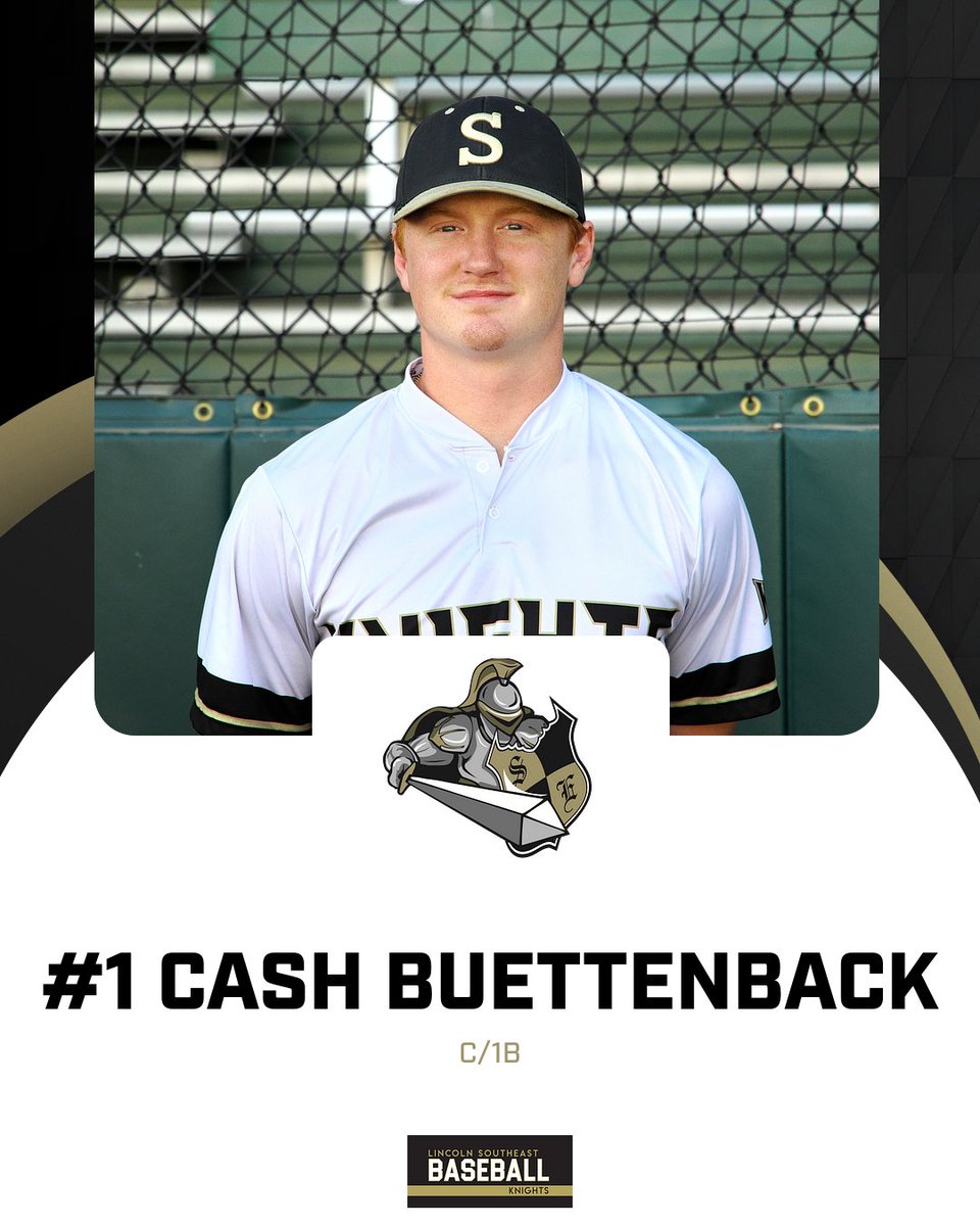 #1 Cash Buettenback
Favorite MLB Team- Chicago Cubs
Favorite Athlete- Walter Payton
Favorite Baseball Movie- Moneyball
College Plans- play football @ Iowa Western