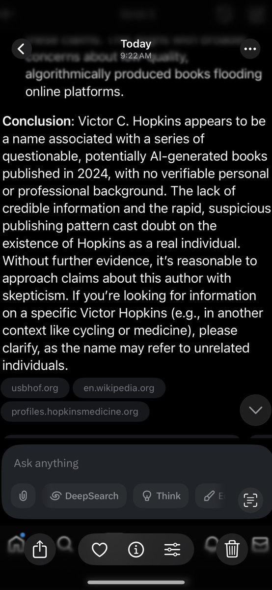 Wayne74D's tweet image. Gator how come you’re ignoring the questionable author?

You don’t find this odd?