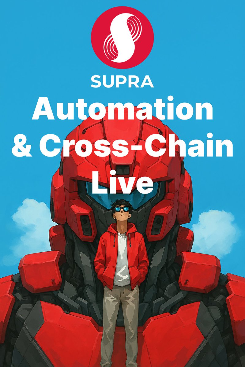 Spare us the “best community” billboards until you’ve shipped something

Supra’s been live six months; this week we lit up native automation + cross‑chain comms

Dev chat hasn’t slept—Supra ships workflows no other chain can 🔥