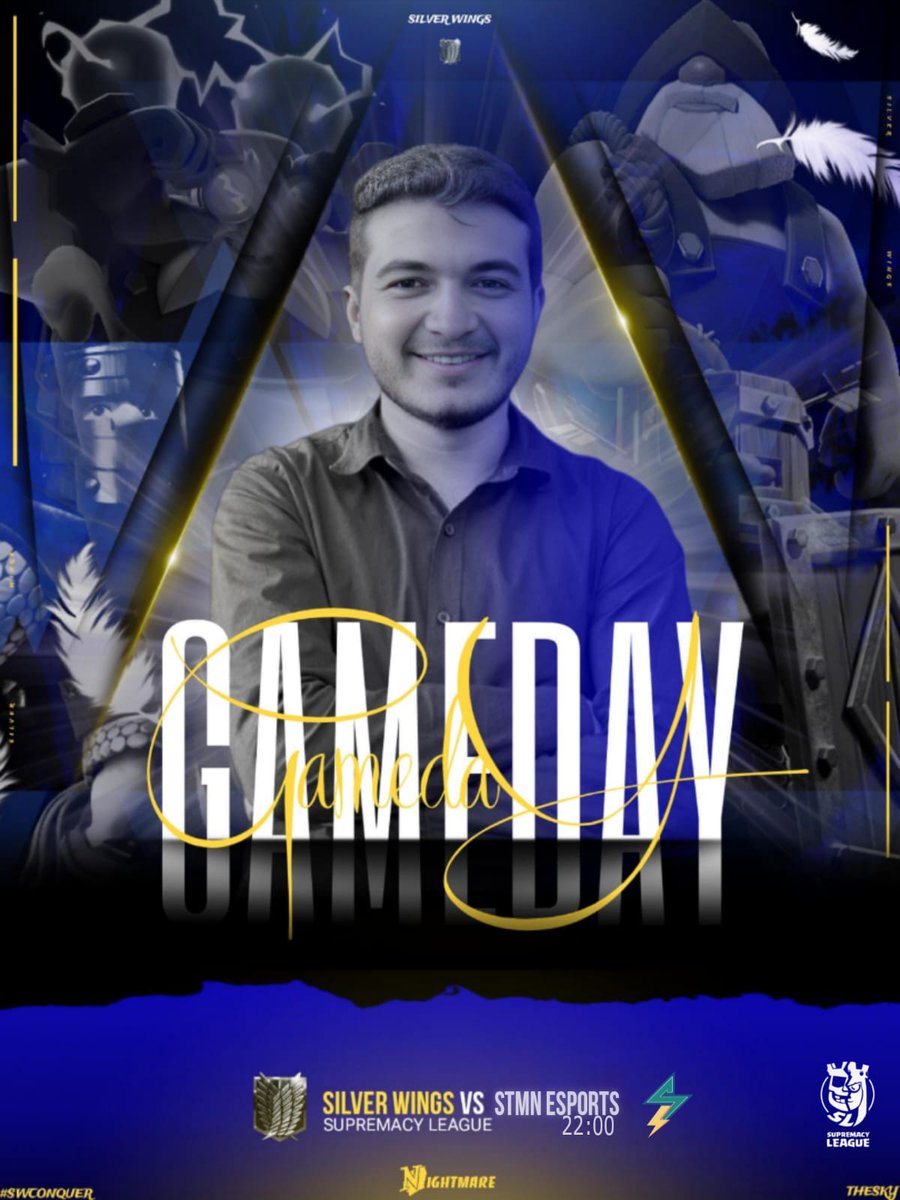 SilverWings Esport (@silverwings_es) on Twitter photo ๐๏ธ 05/05/2025
๐<a href="/CR_Supremacy/">Supremacy League</a>
Round 4 ๐ <a href="/STMNesports/">STMN Esports</a>
๐22h ๐ซ๐ท
Important match tonight not to be neglected, we will give everything๐ค๐
๐บ๐ช๐ธ: <twitch.tv/christianeln0b>
๐๏ธ๐ช๐ธ: `<a href="/ChristianElNob/">ChristianElNob</a>` & `<a href="/gp_anahiii/">gp_anahi</a>`
๐บ๐ง๐ท: <youtube.com/@SteveflaCR>
๐๏ธ๐ง๐ท: `<a href="/Steveflacr/">Stevefla CR</a>` ๐๏ธ 05/05/2025
๐<a href="/CR_Supremacy/">Supremacy League</a>
Round 4 ๐ <a href="/STMNesports/">STMN Esports</a>
๐22h ๐ซ๐ท
Important match tonight not to be neglected, we will give everything๐ค๐
๐บ๐ช๐ธ: <twitch.tv/christianeln0b>
๐๏ธ๐ช๐ธ: `<a href="/ChristianElNob/">ChristianElNob</a>` & `<a href="/gp_anahiii/">gp_anahi</a>`
๐บ๐ง๐ท: <youtube.com/@SteveflaCR>
๐๏ธ๐ง๐ท: `<a href="/Steveflacr/">Stevefla CR</a>`