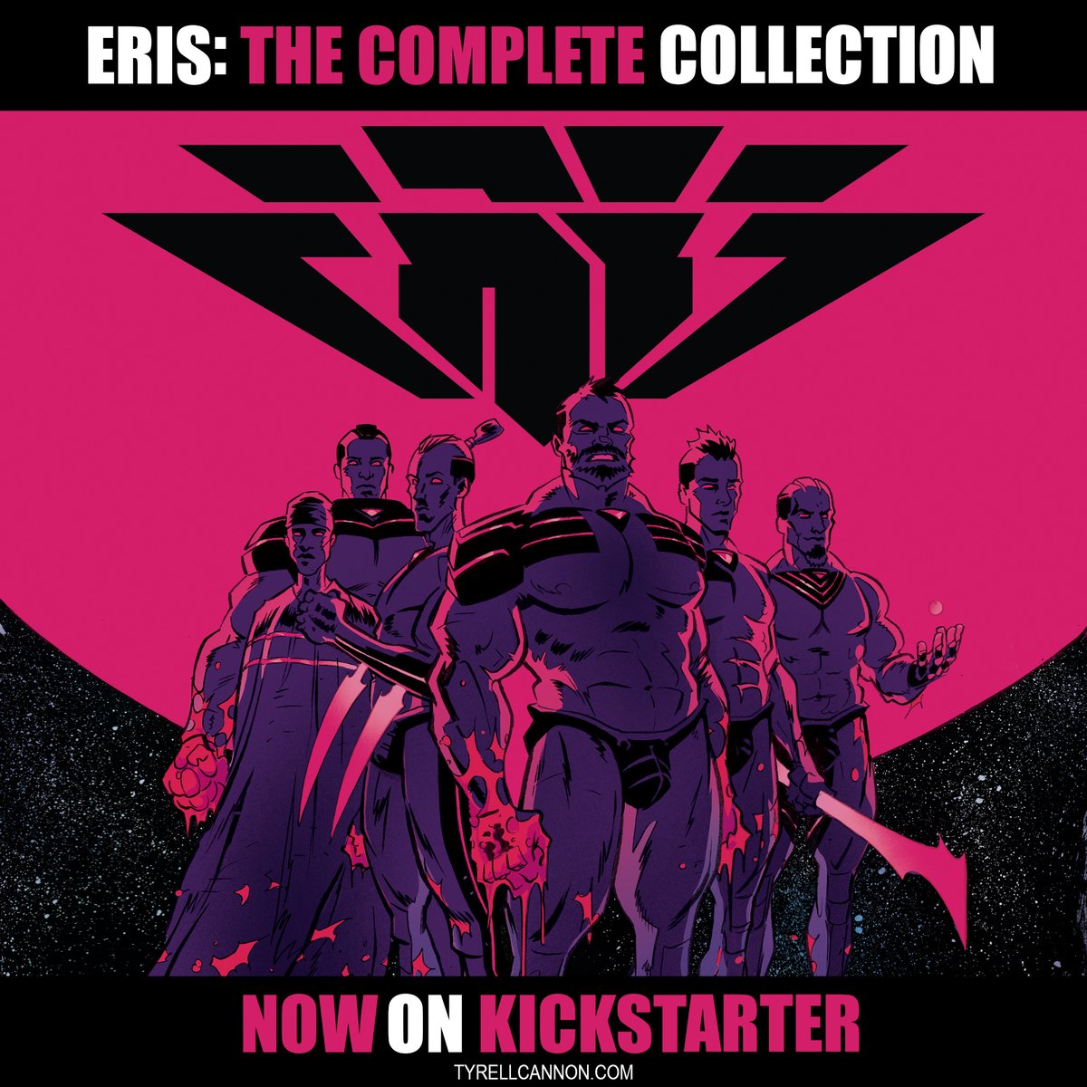 Tyrell Cannon (@tcannoncomics) on Twitter photo We are in the FINAL 48 HOURS of the ERIS Kickstarter Campaign! Some stretch goals are unlocked, but we have more to go, including an alternate cover by <a href="/danielwarrenart/">Daniel Warren Johnson</a> ! Hit up our campaign today. Links in profile and below. We are in the FINAL 48 HOURS of the ERIS Kickstarter Campaign! Some stretch goals are unlocked, but we have more to go, including an alternate cover by <a href="/danielwarrenart/">Daniel Warren Johnson</a> ! Hit up our campaign today. Links in profile and below.